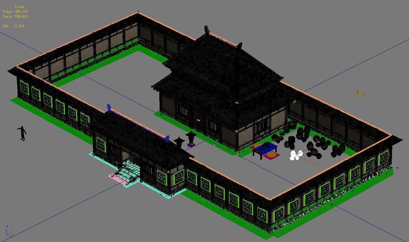 Wangcheng - senior residence 3D model_5