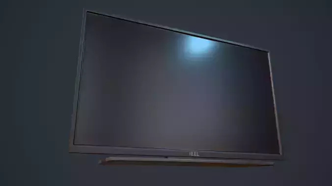 TV PBR Game Ready Model Low-poly 3D model television