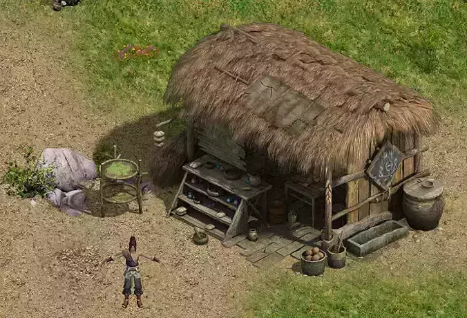 Country Building - Drugstore