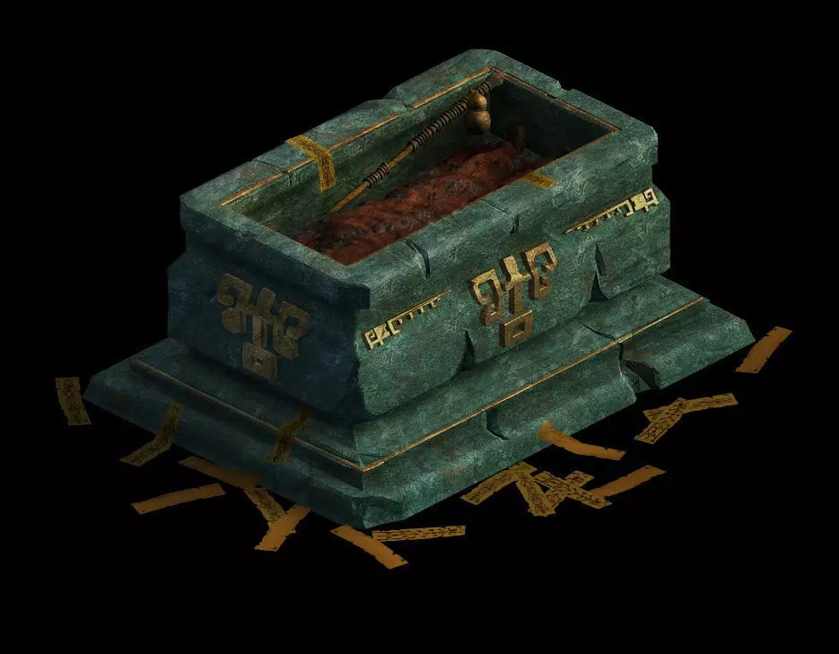 Game Model - Monk Corpse Vampire 3D model_0