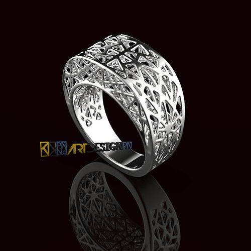 Anello  Fascione  Traforato  3D print model