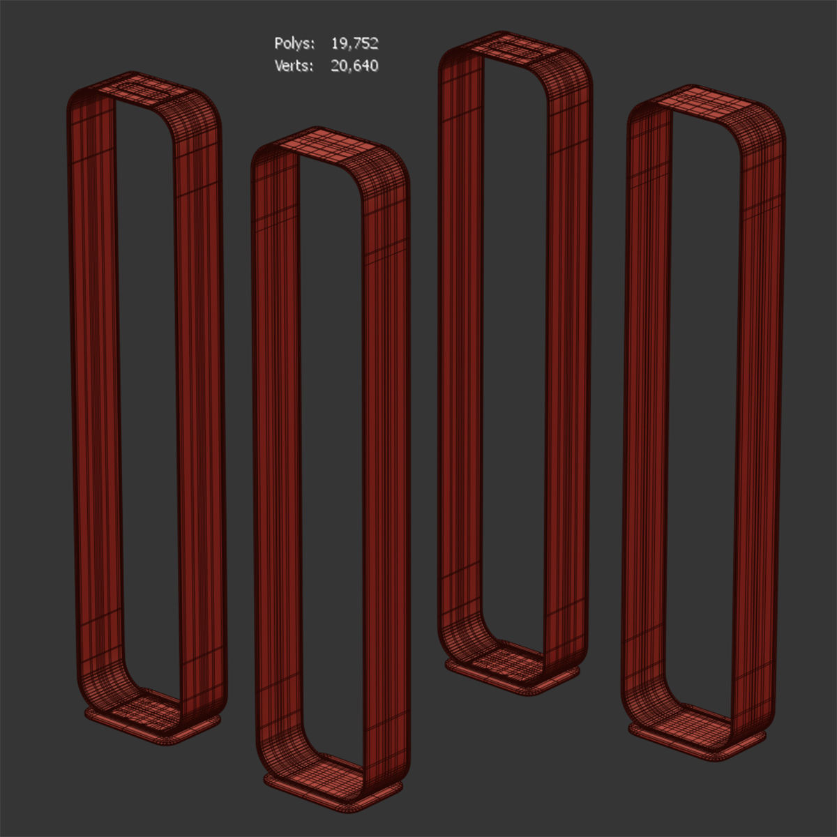CONTOUR Stand Light 3D model_4