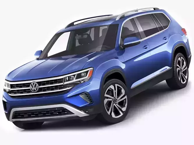 Volkswagen Atlas 2021 3D model
