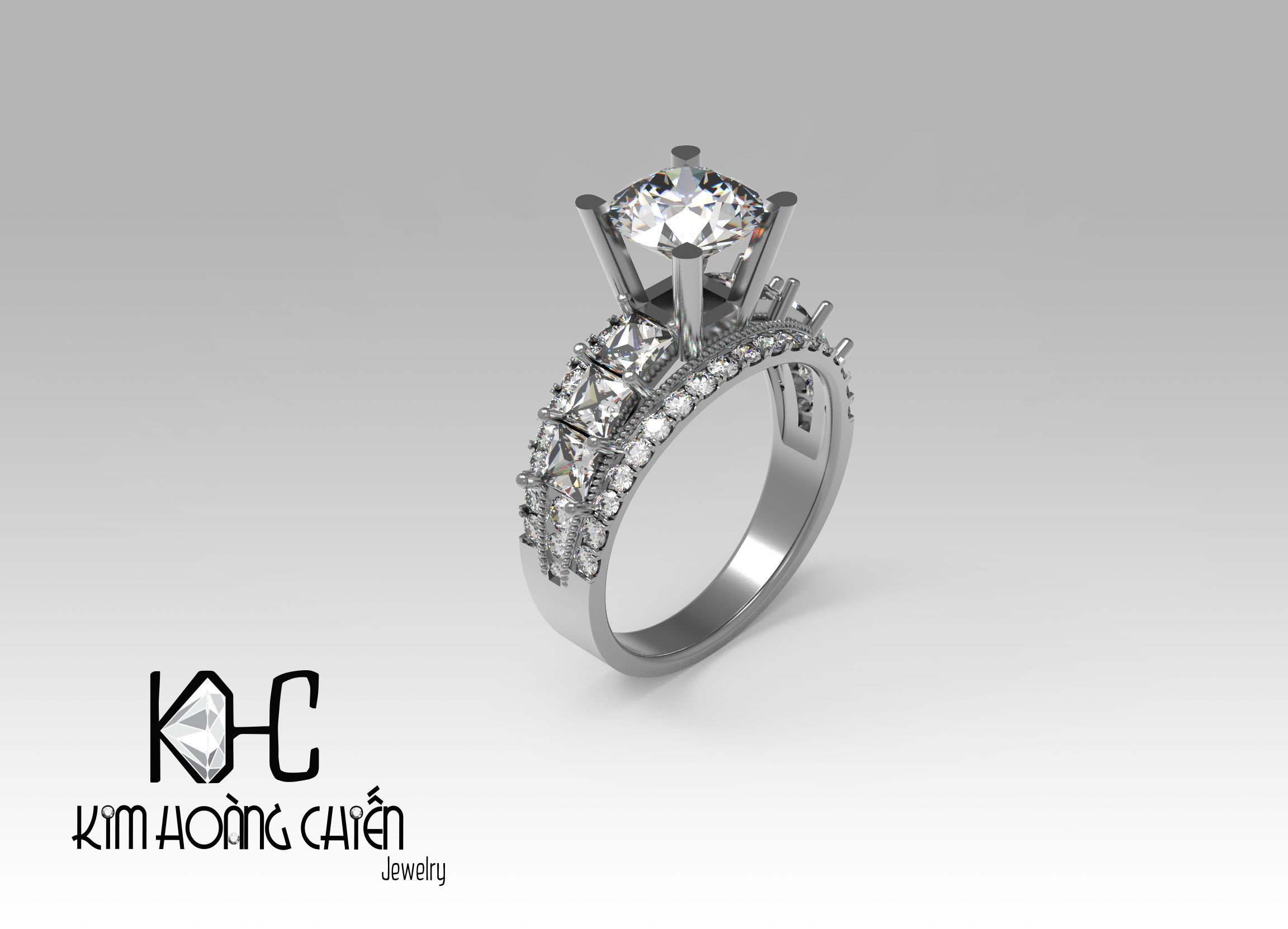 Collection 3d Ring Jewellery Models 3D print model 3D print model_3