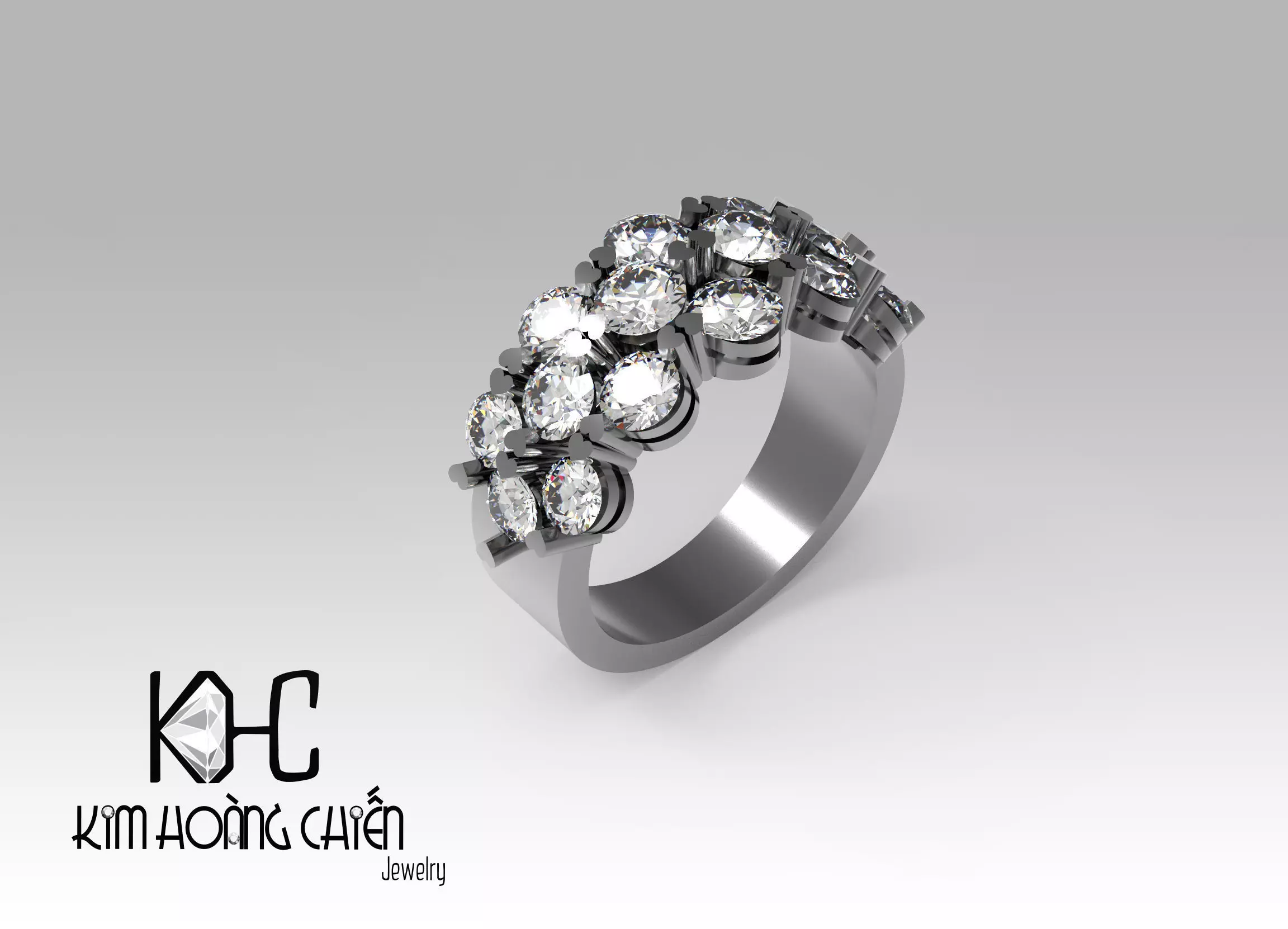 Collection 3d Ring Jewellery Models 3D print model 3D print model_0