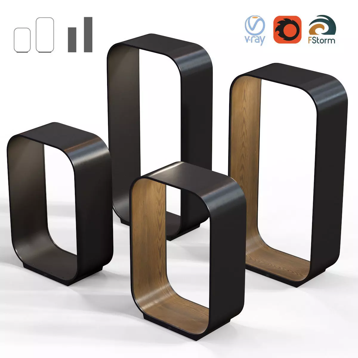 CONTOUR Table Light 3D model