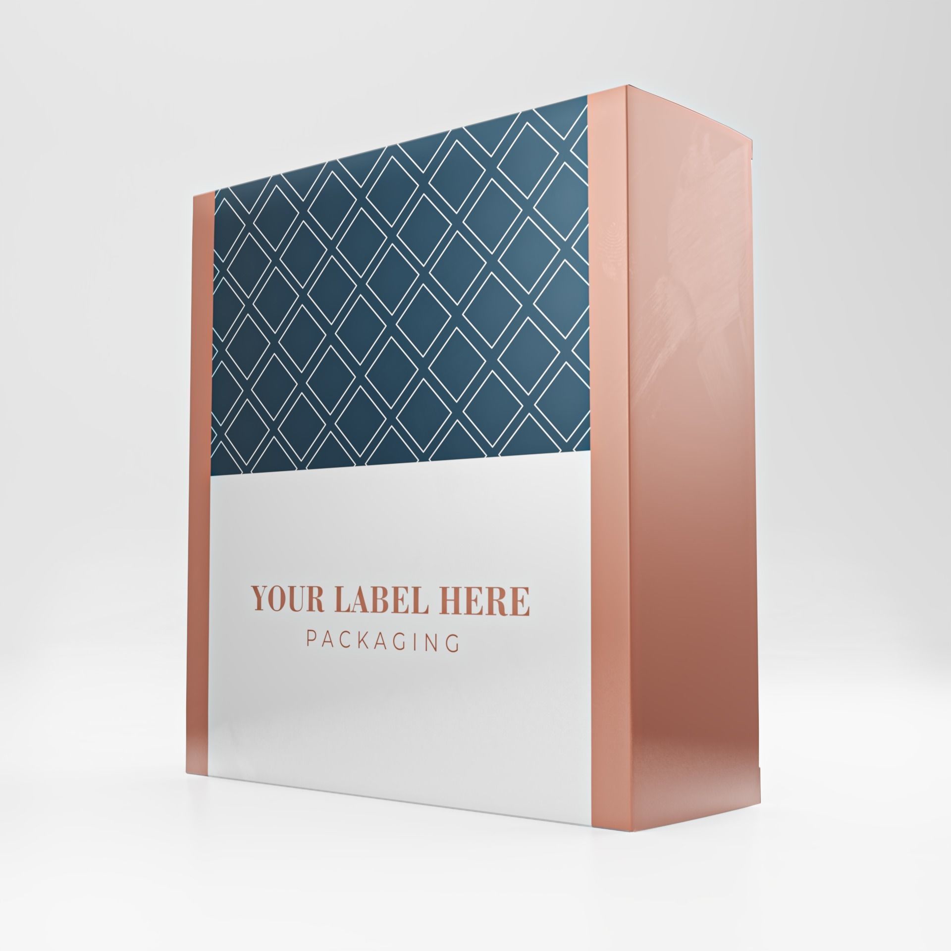 Packaging paper box Free 3D model_2