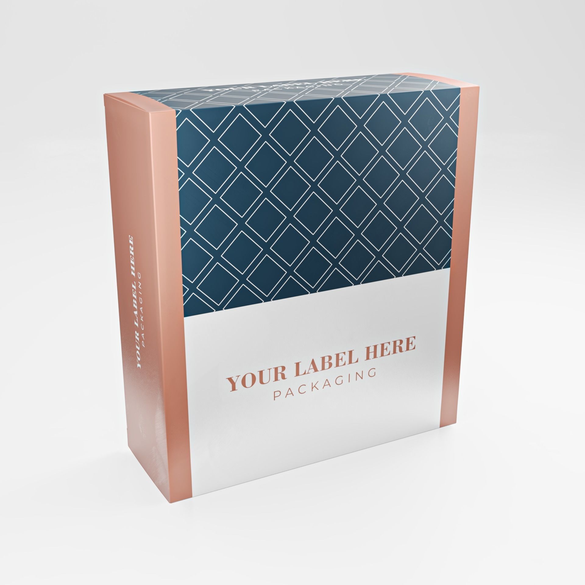 Packaging paper box Free 3D model_1