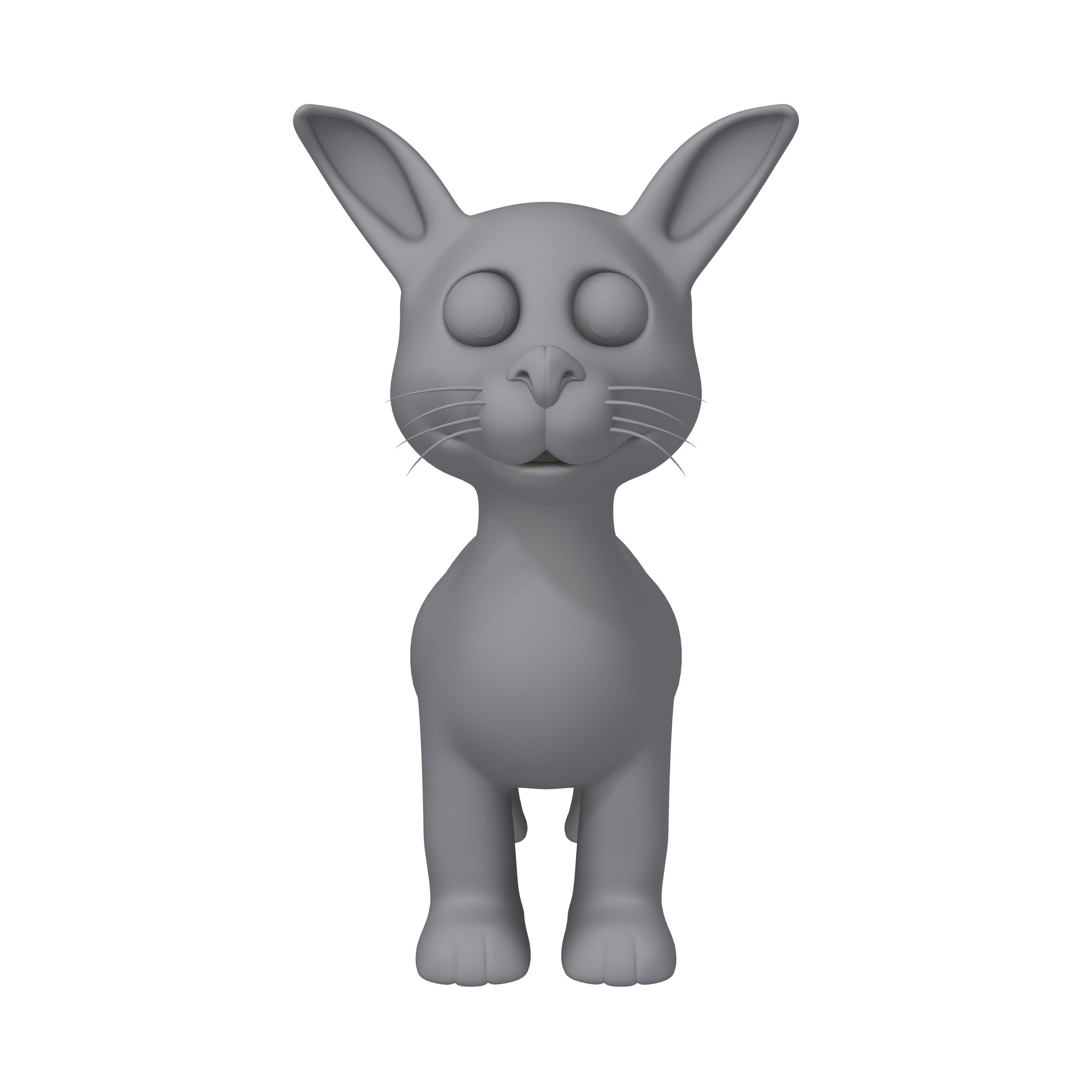 Dog Cartoon 3D model_8