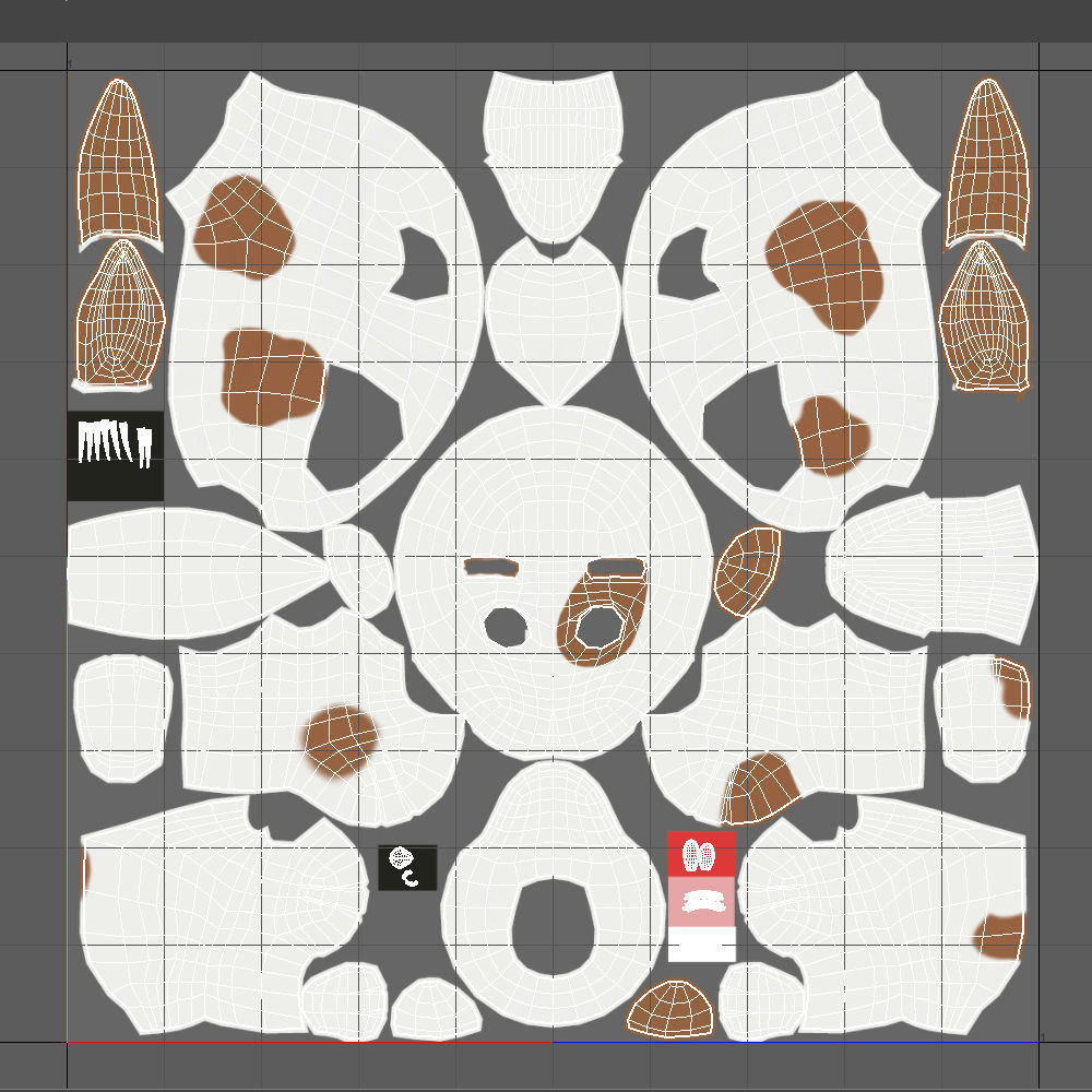 Dog Cartoon 3D model_16