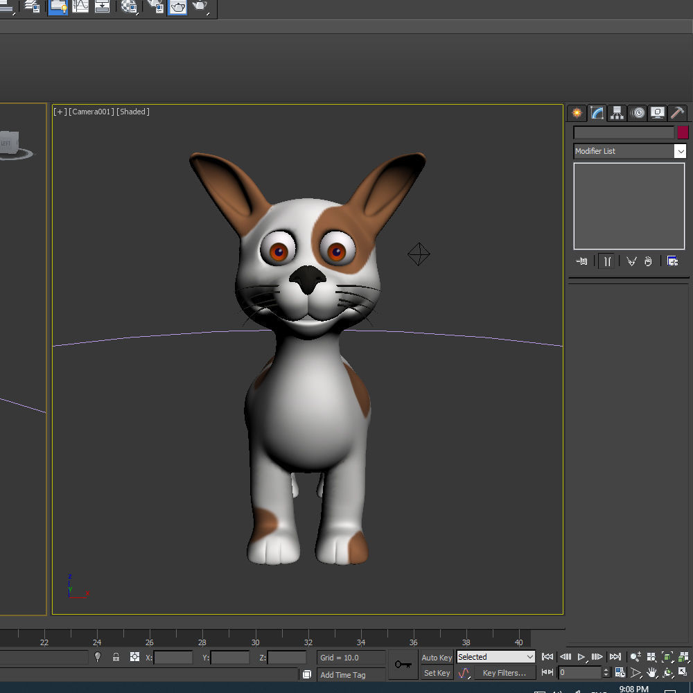 Dog Cartoon 3D model_13