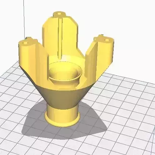 Ventilator Relief Valve Free 3D print model
