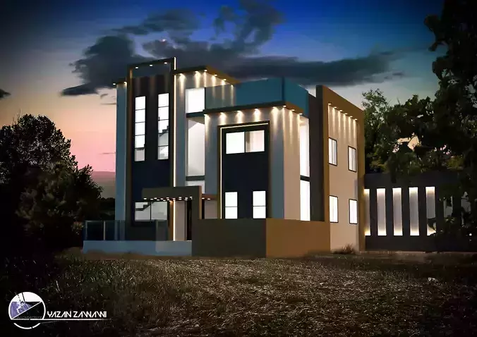 Residential modern house