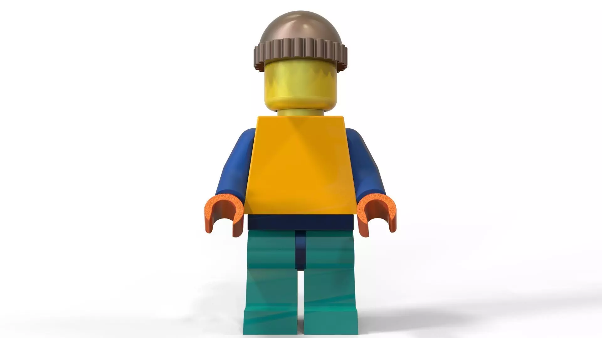 LEGO man figure 3D print model
