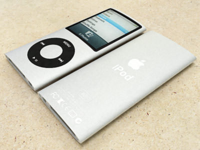 iPod Nano 4th Generation 3D model_1