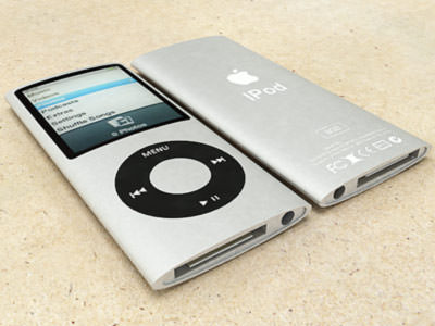 iPod Nano 4th Generation 3D model_3