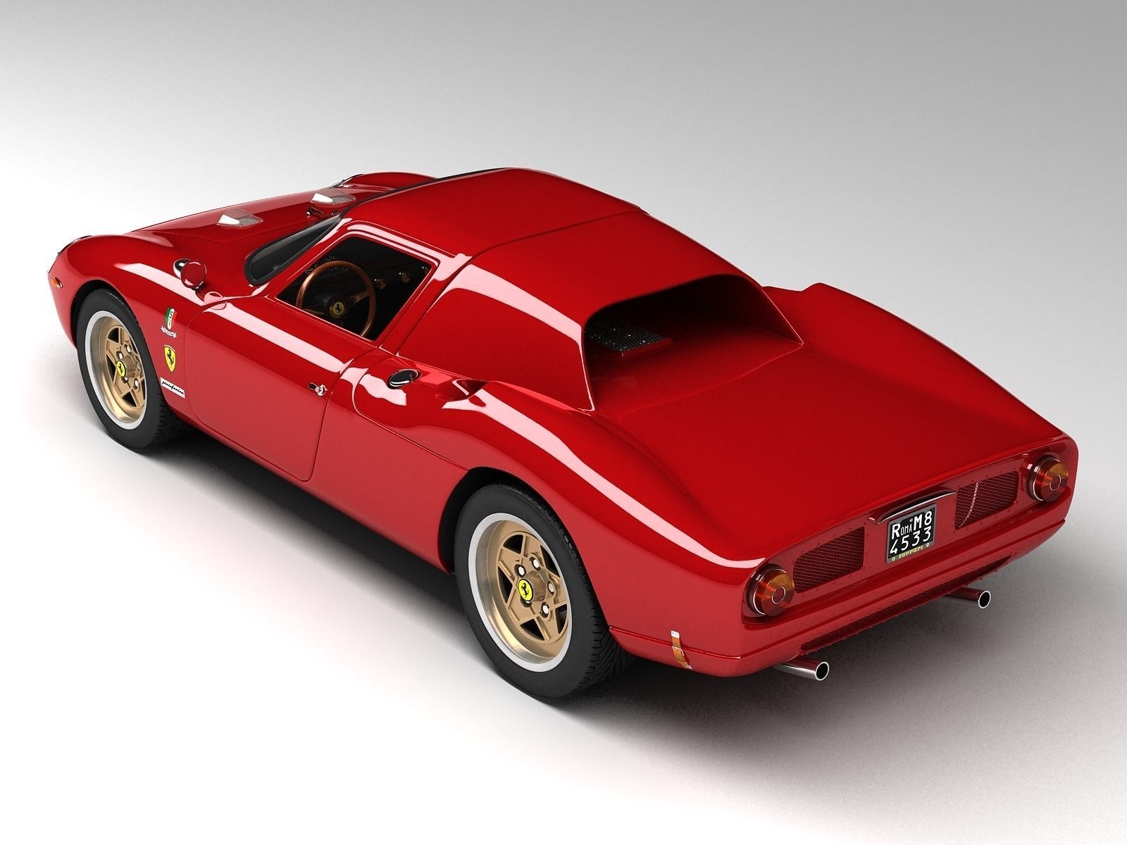 Ferrari 250 LM Berlinetta 1964 3D model_3