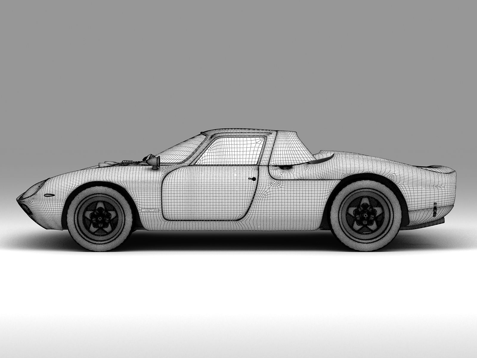 Ferrari 250 LM Berlinetta 1964 3D model_11
