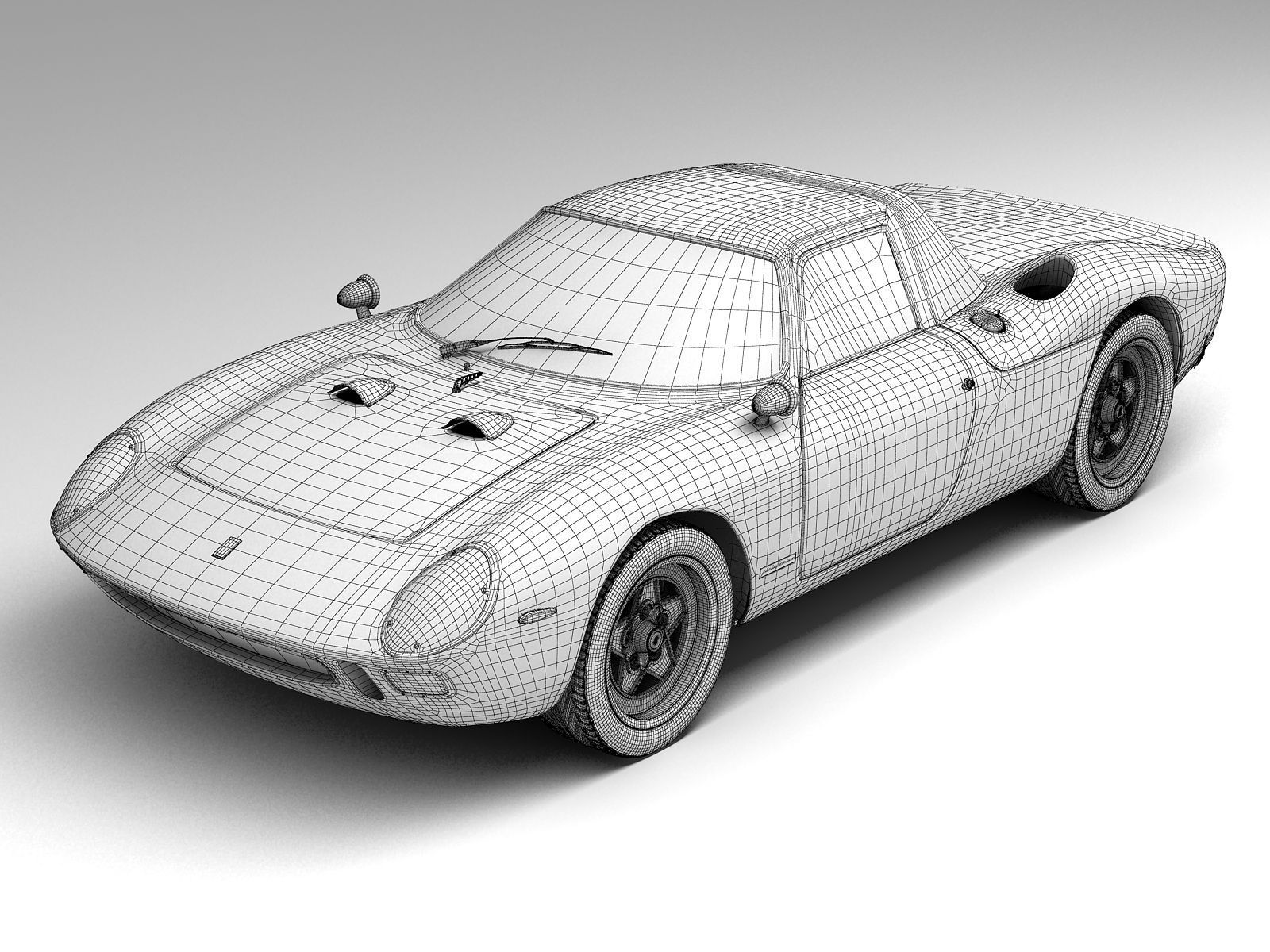 Ferrari 250 LM Berlinetta 1964 3D model_7