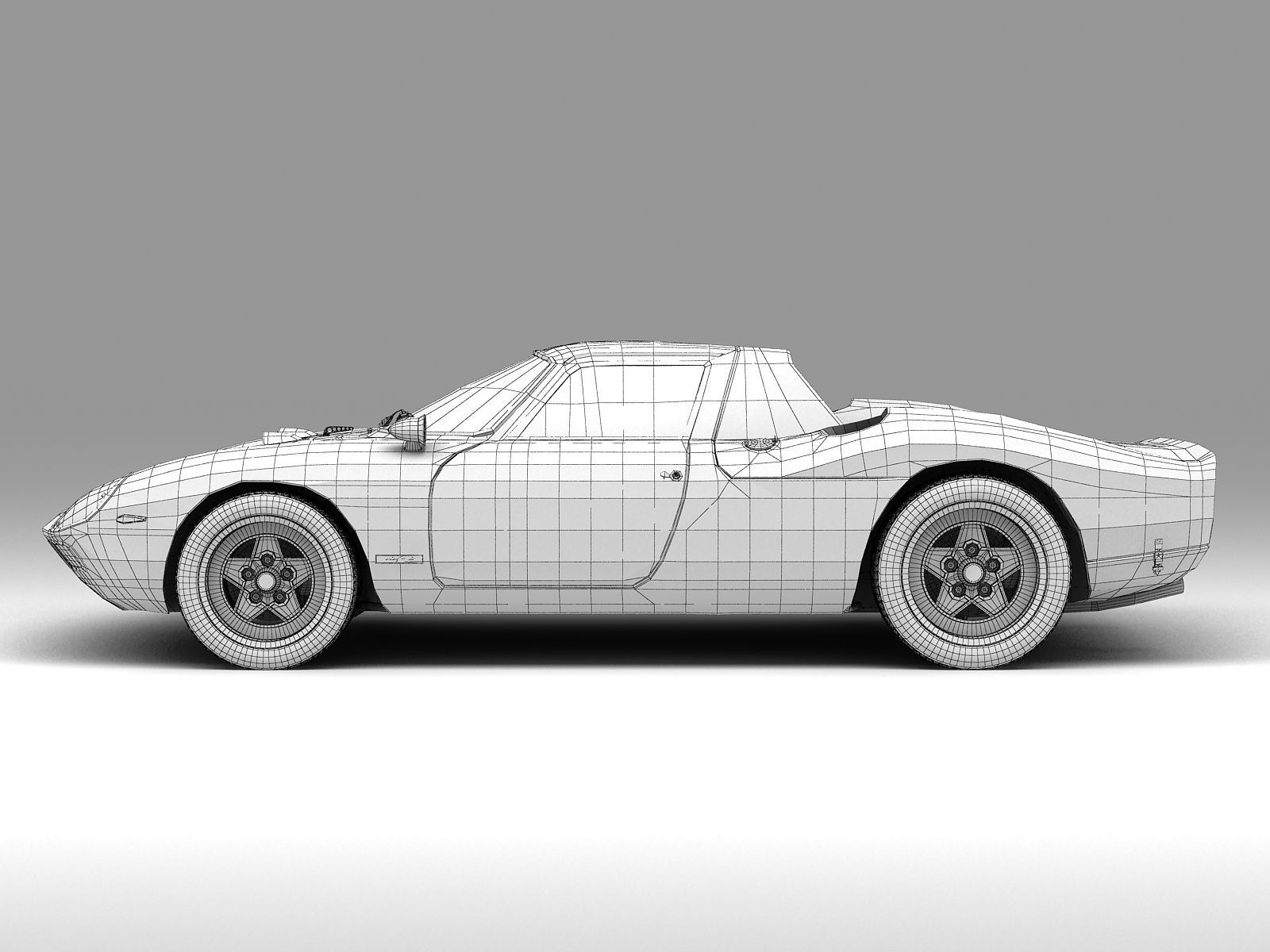 Ferrari 250 LM Berlinetta 1964 3D model_9