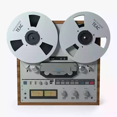 Tape Recorder 3D model