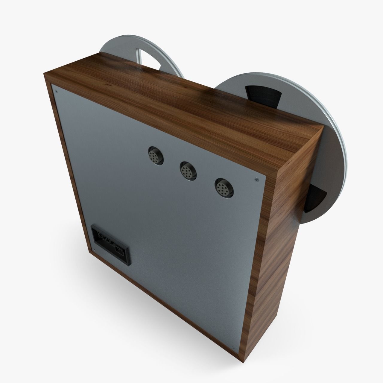 Tape Recorder 3D model_8