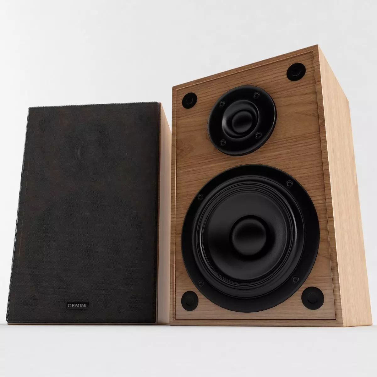 Bookshelf Speaker 3D model_0