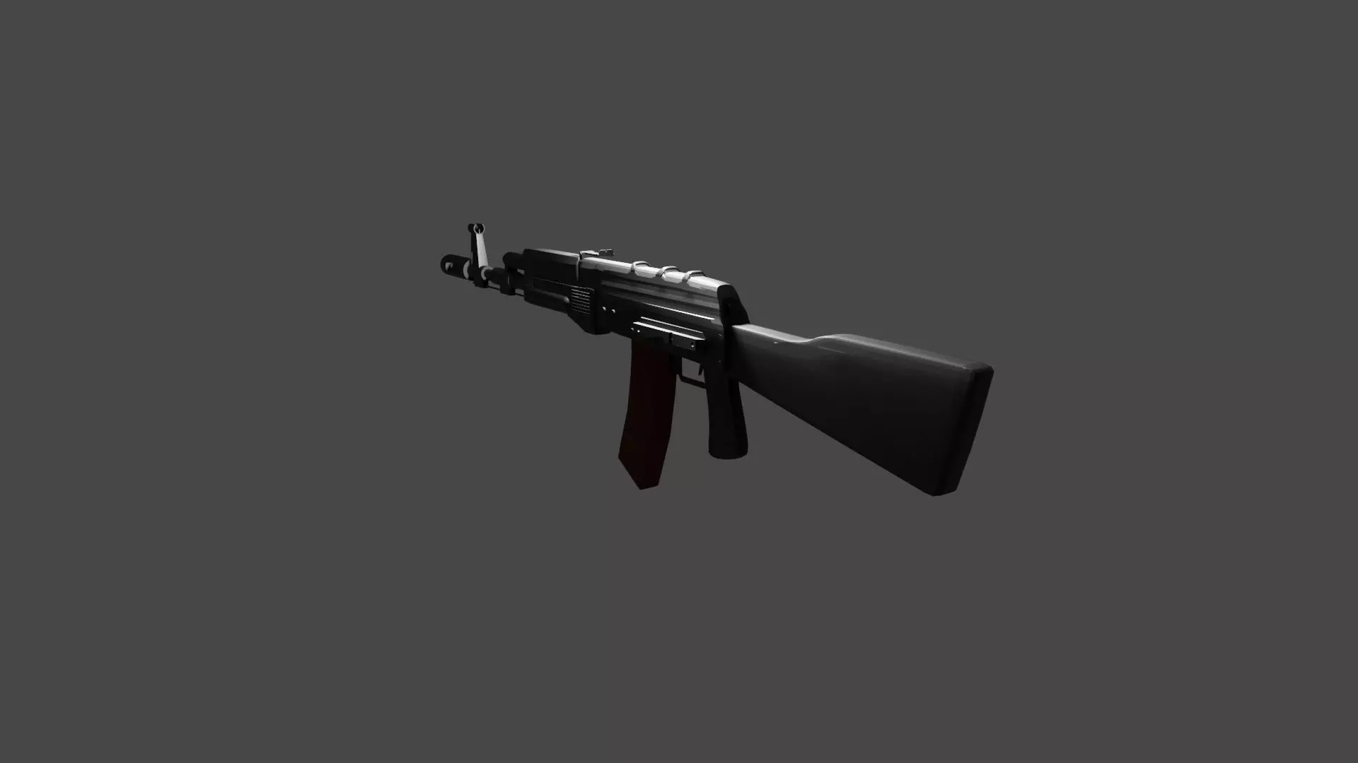 AK 74 M 3D model