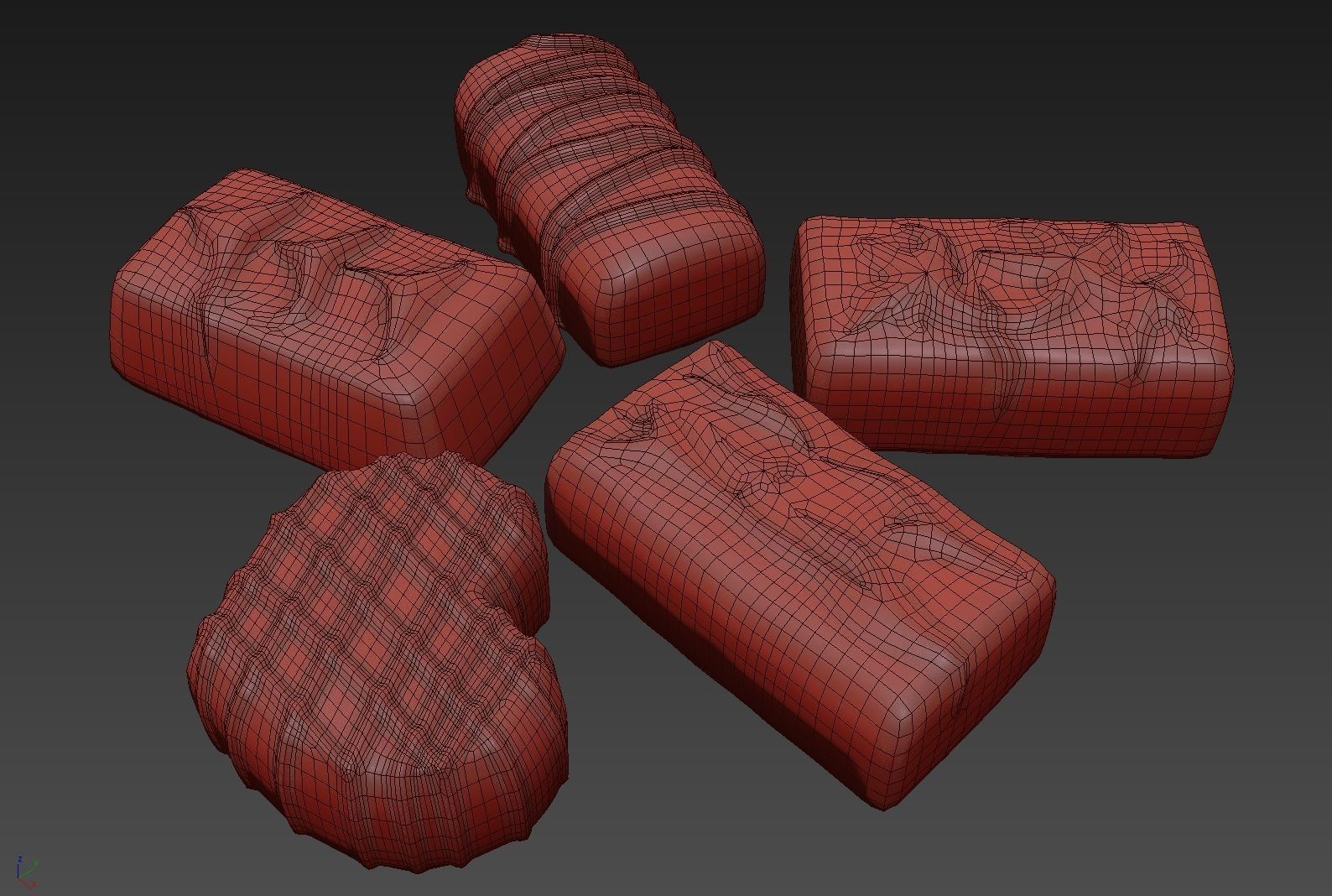 Chocolate Candies 02 3D model_10