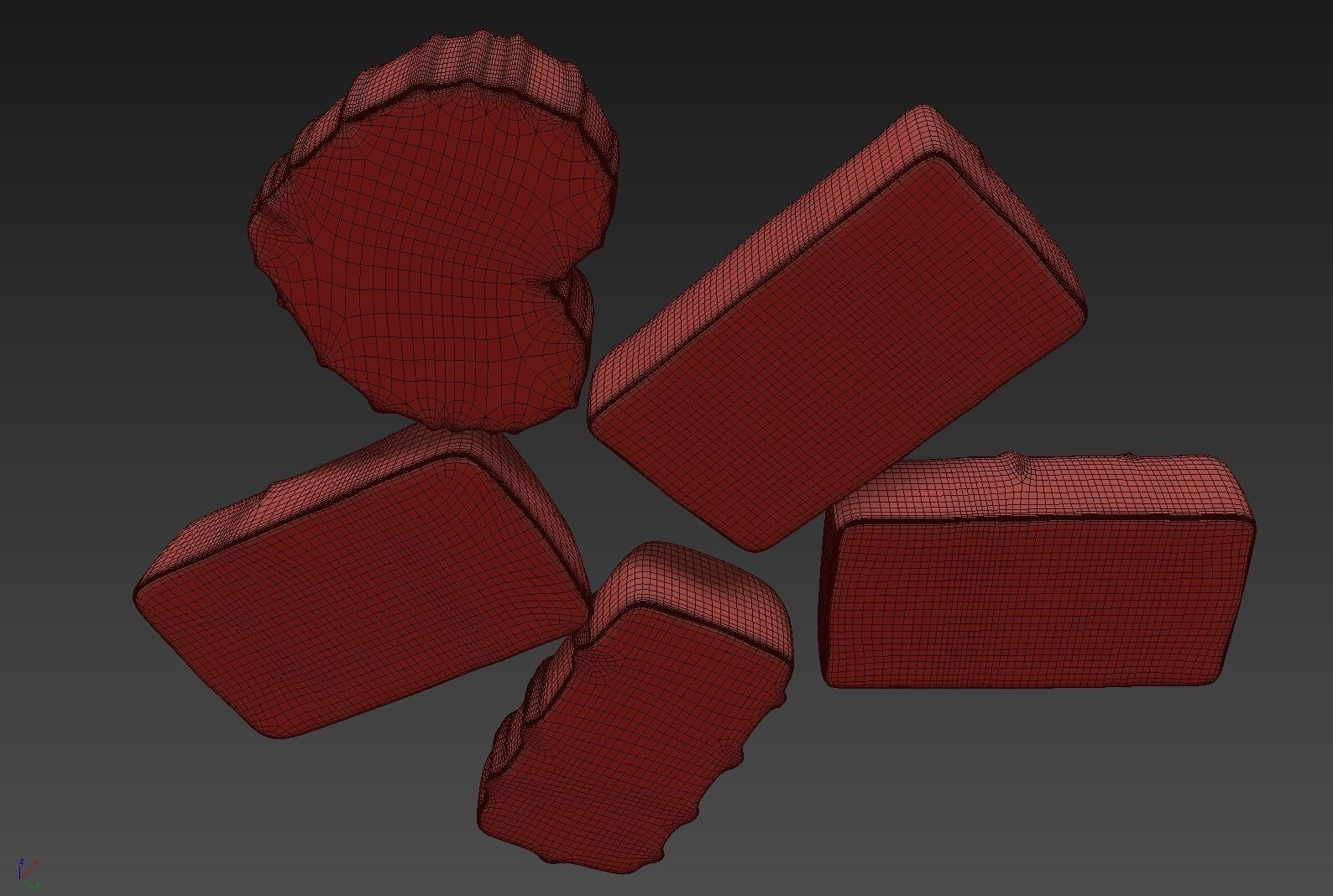 Chocolate Candies 02 3D model_14