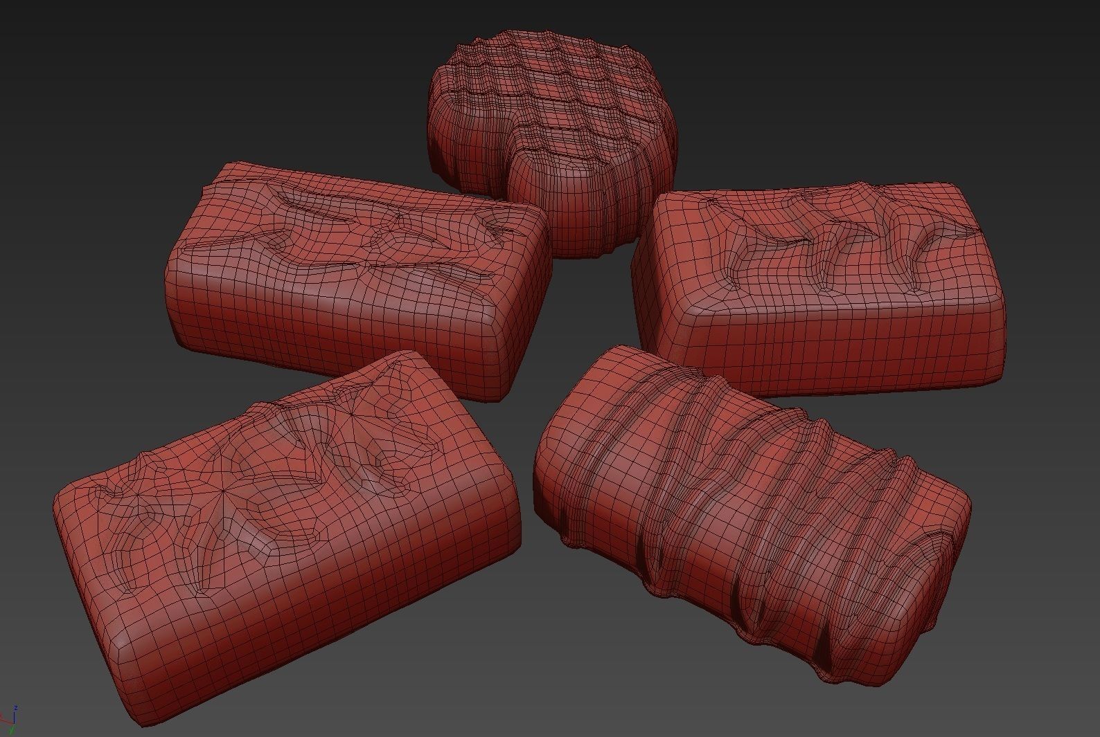 Chocolate Candies 02 3D model_17