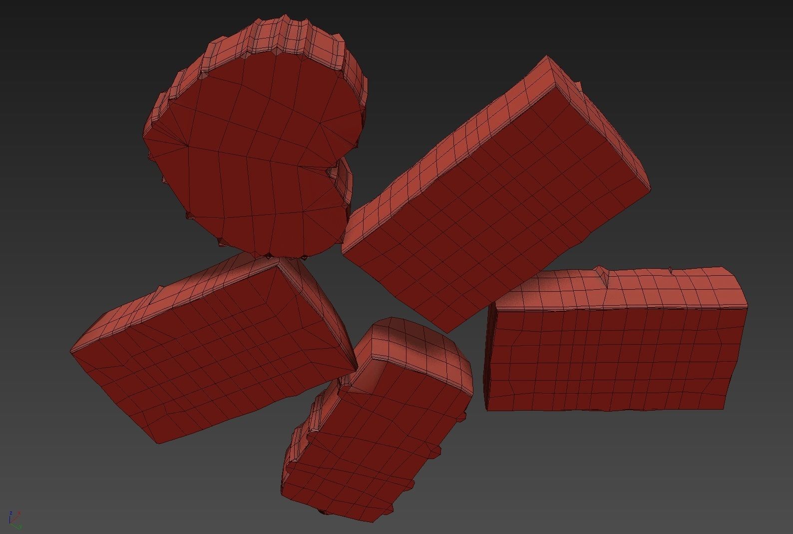 Chocolate Candies 02 3D model_12