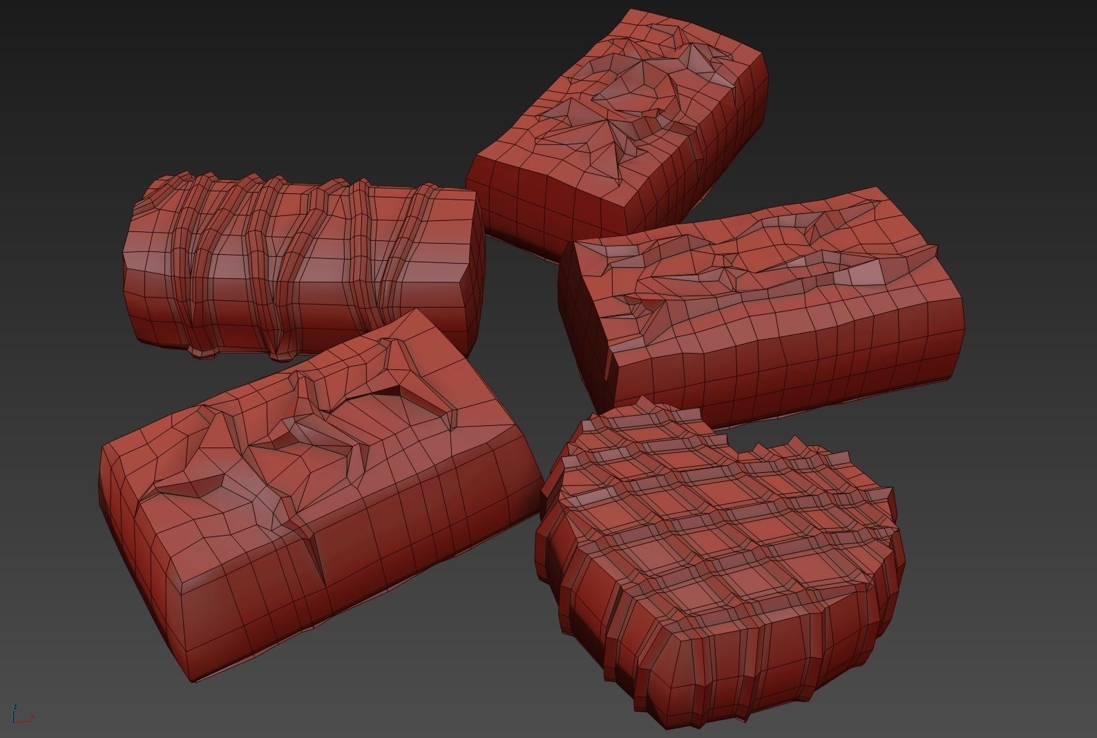 Chocolate Candies 02 3D model_3