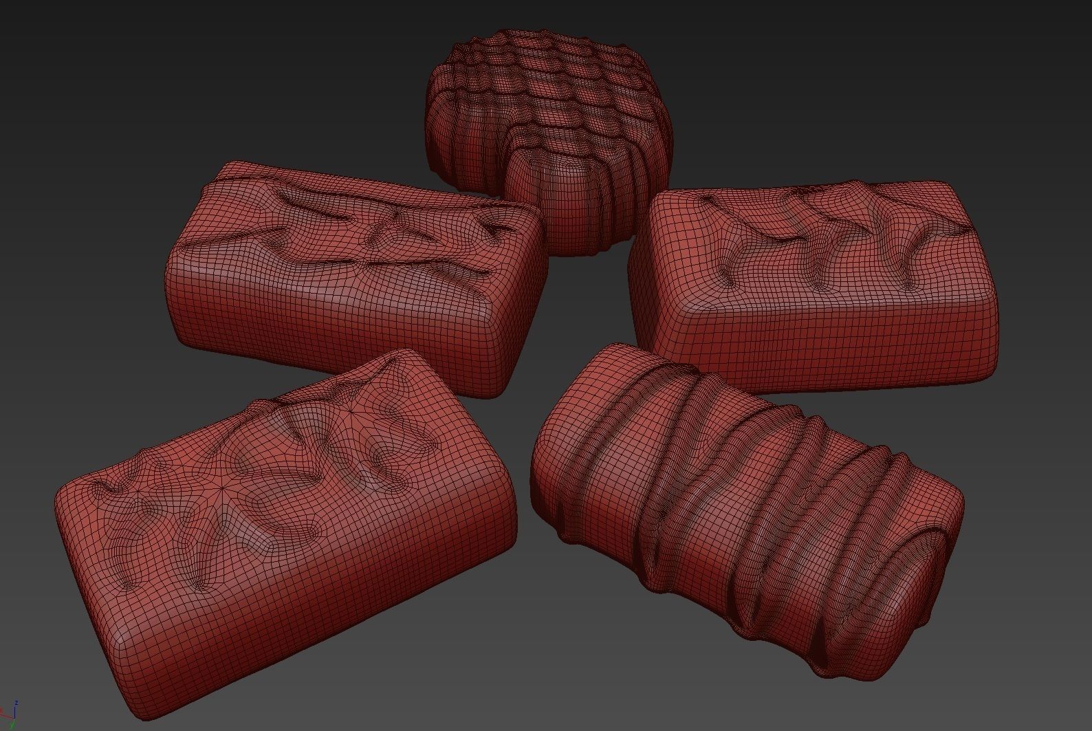 Chocolate Candies 02 3D model_18