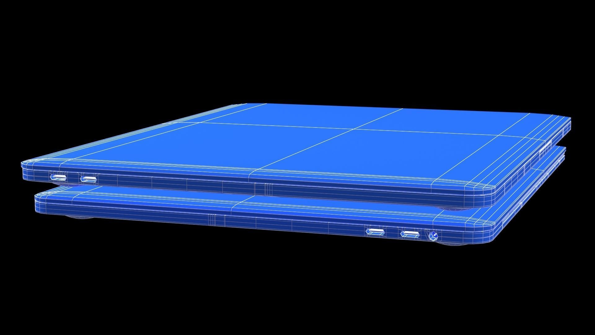 New Gen MacBook Pro - PBR Low-poly 3D model_30