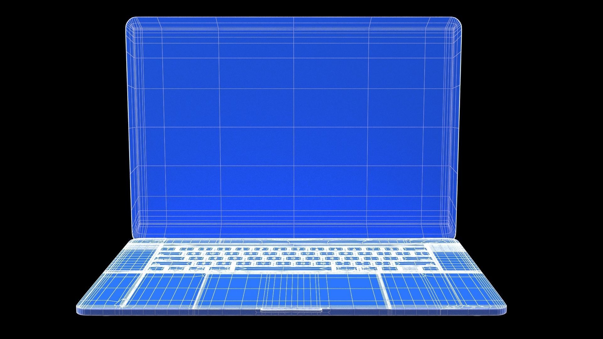 New Gen MacBook Pro - PBR Low-poly 3D model_26
