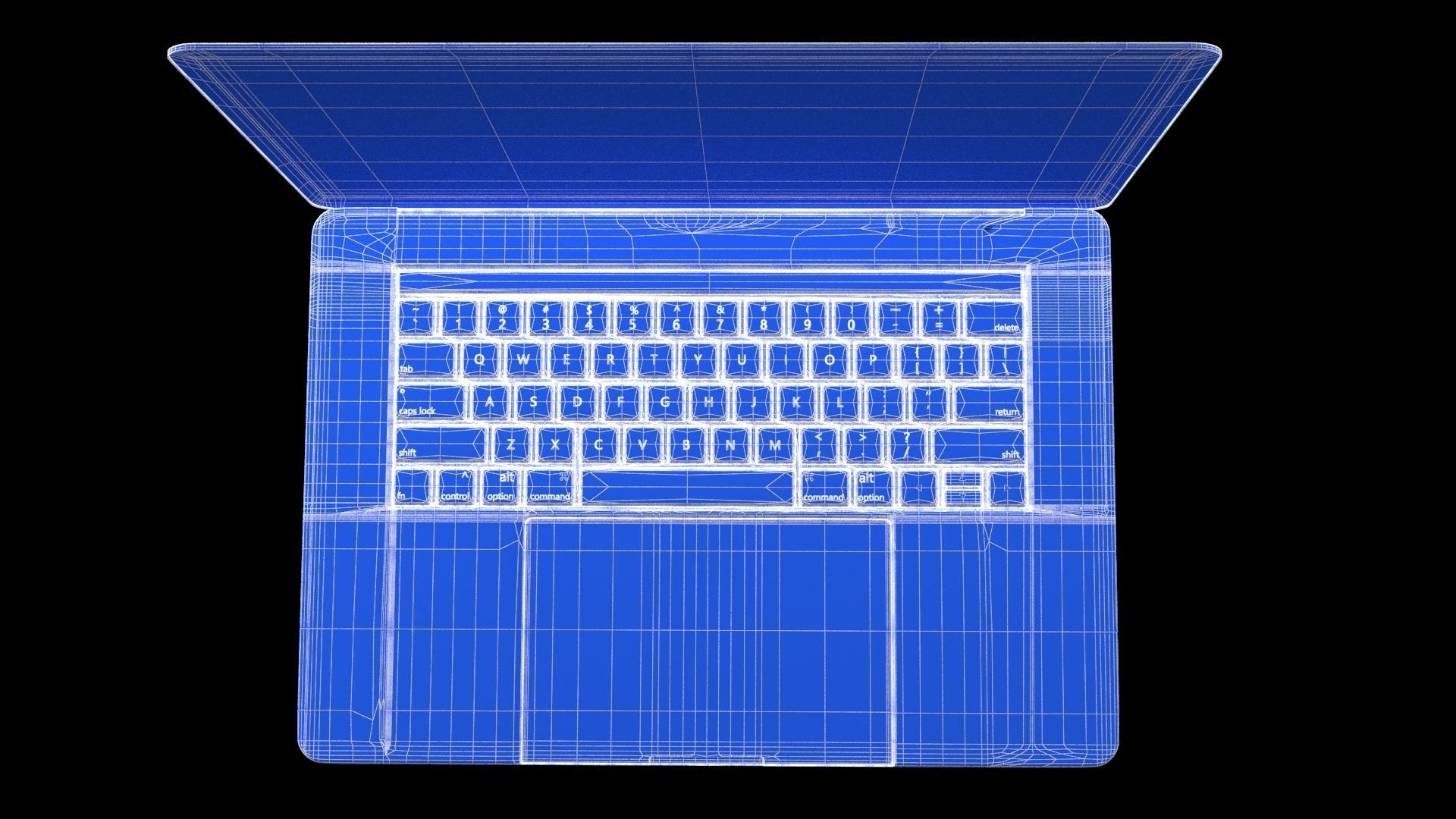 New Gen MacBook Pro - PBR Low-poly 3D model_28