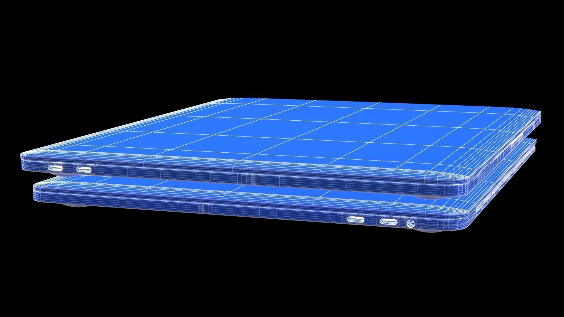 New Gen MacBook Pro - PBR Low-poly 3D model_31
