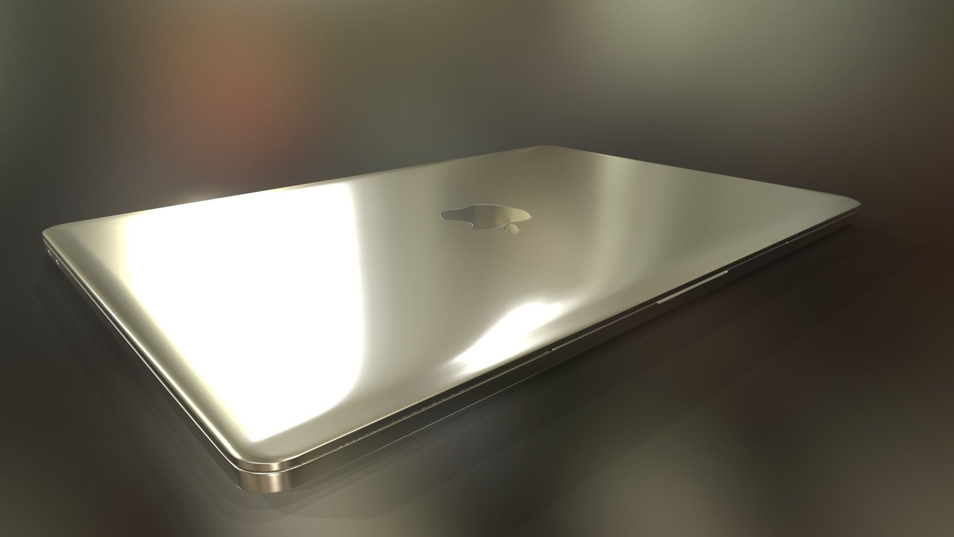 New Gen MacBook Pro - PBR Low-poly 3D model_22