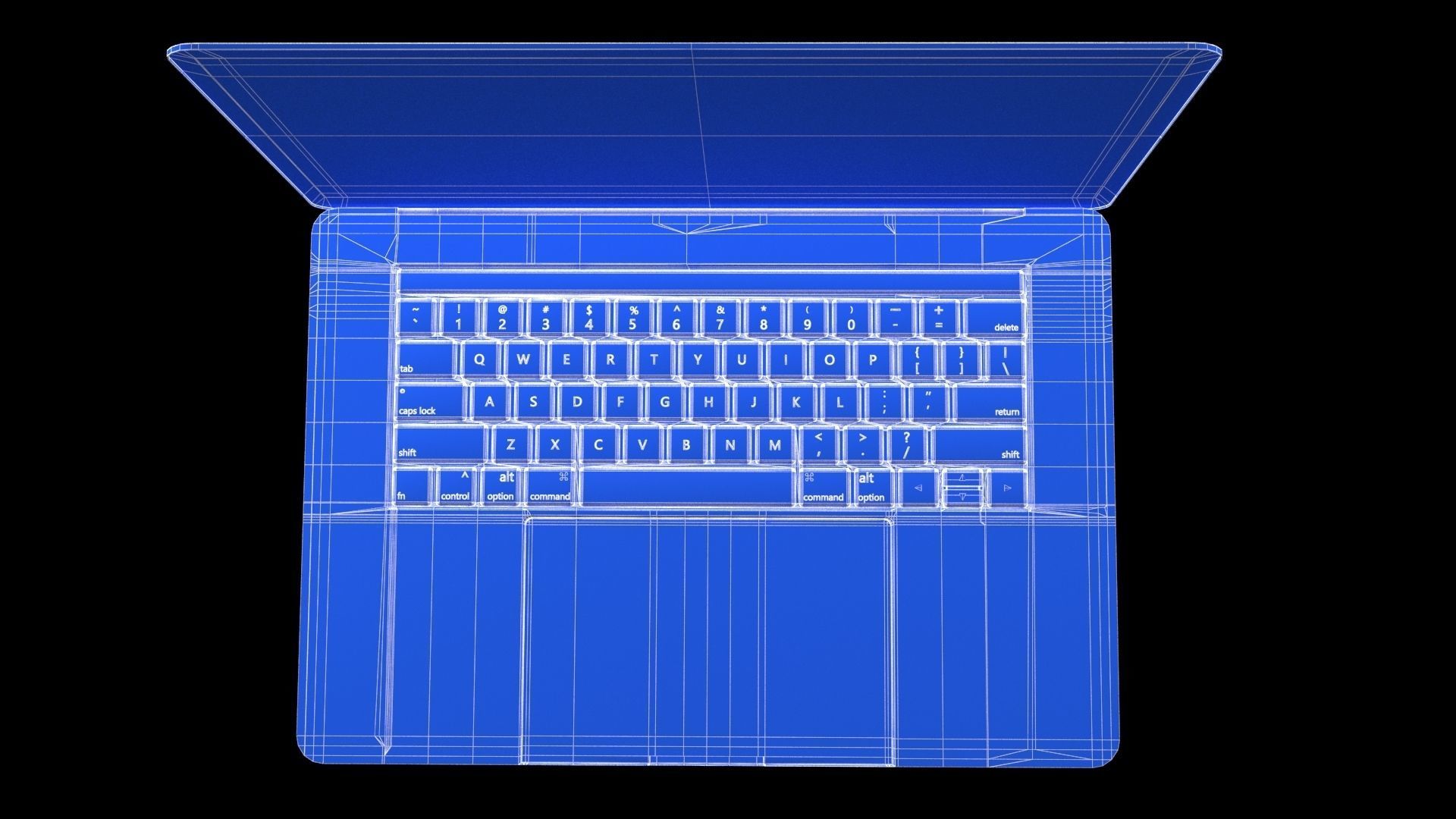 New Gen MacBook Pro - PBR Low-poly 3D model_27