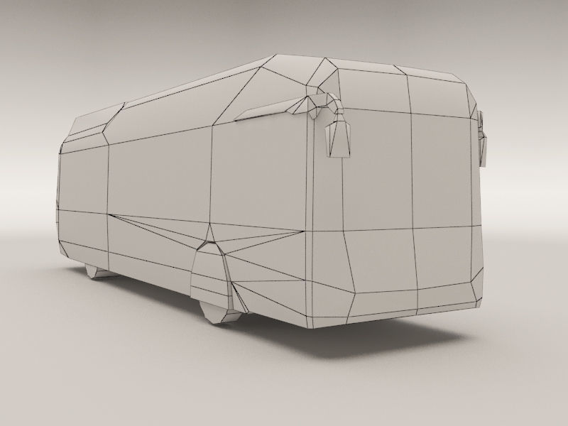 Toyota s Fuel-Cell City - Sora Low-poly 3D model_11