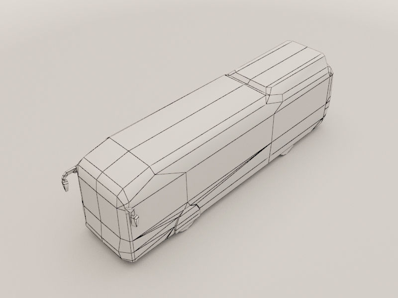 Toyota s Fuel-Cell City - Sora Low-poly 3D model_13