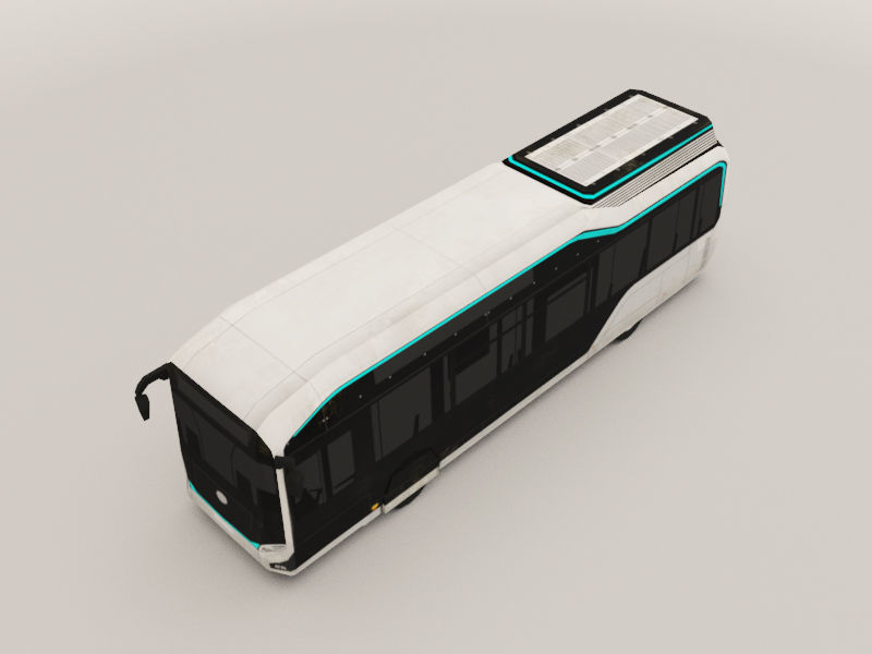 Toyota s Fuel-Cell City - Sora Low-poly 3D model_12