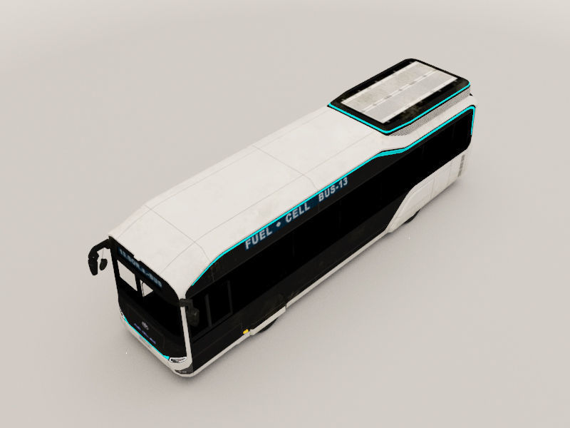 Toyota s Fuel-Cell City - Sora Low-poly 3D model_3