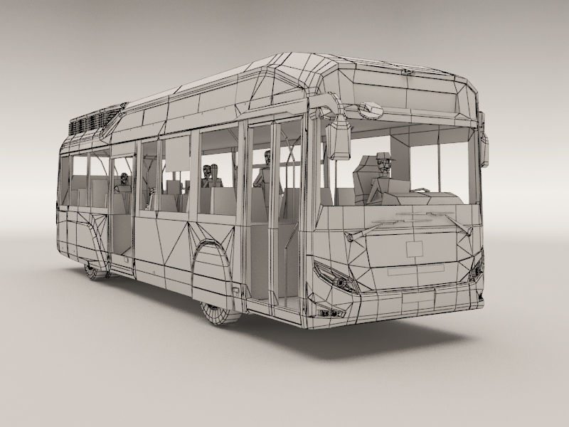 Toyota s Fuel-Cell City - Sora Low-poly 3D model_8