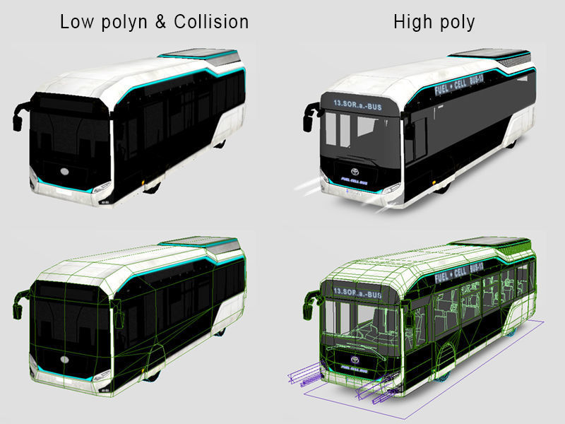 Toyota s Fuel-Cell City - Sora Low-poly 3D model_14