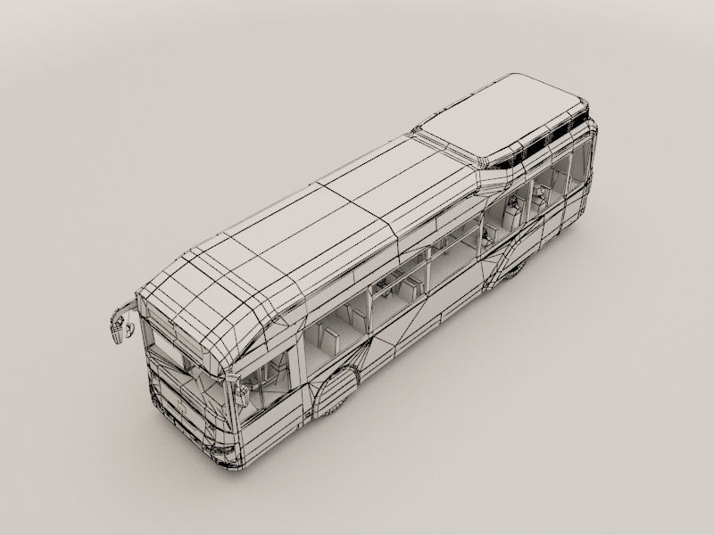 Toyota s Fuel-Cell City - Sora Low-poly 3D model_9