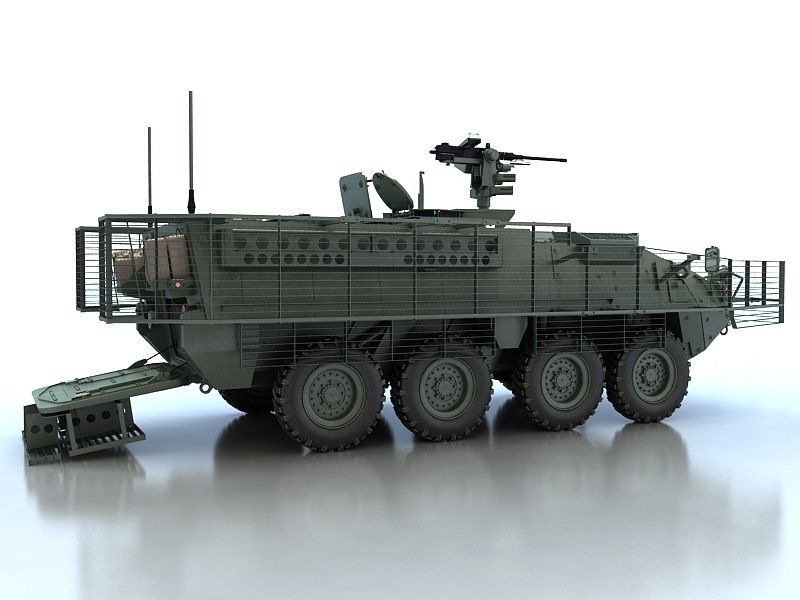 Stryker M1126 3D model_1