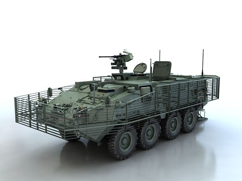 Stryker M1126 3D model_2