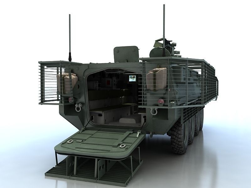 Stryker M1126 3D model_5